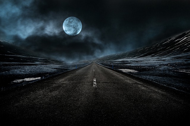 Dark road driving safety Dark road driving safety